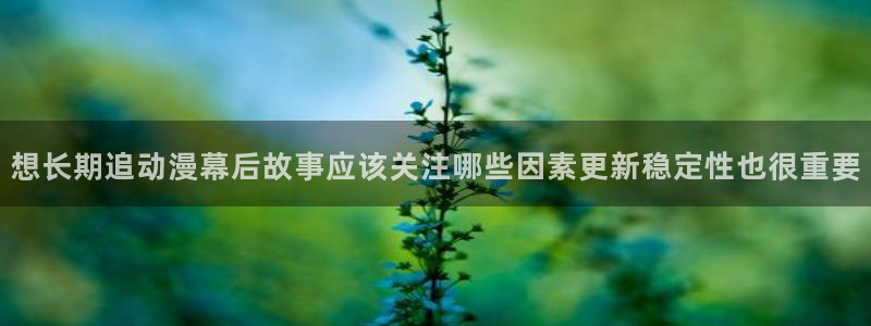 韩漫中文漫画在线：想长期追动漫幕后故事应该关注哪些因素更新稳定性也很重要配图